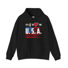 Load image into Gallery viewer, It's OK to ❤ the U.S.A. - Hoodie