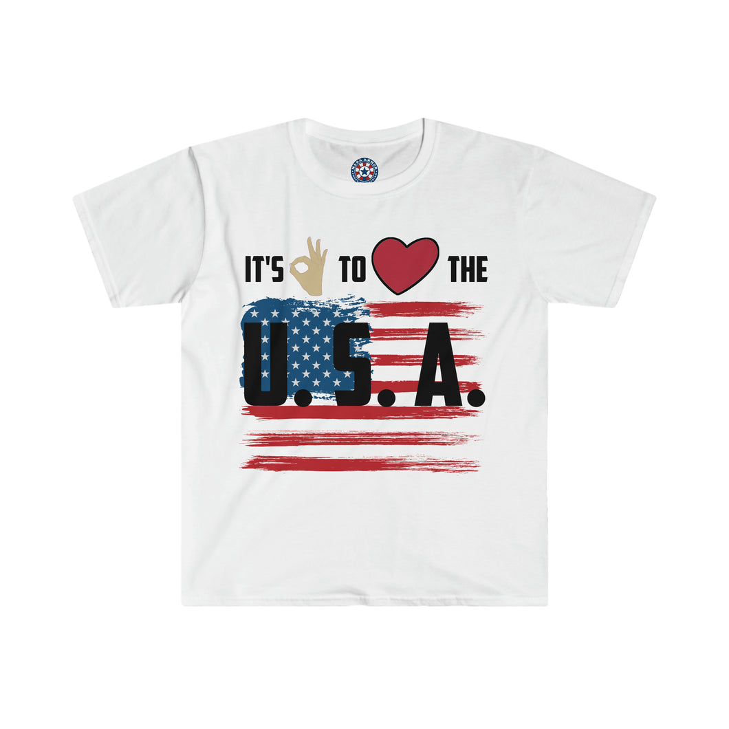 It's OK to ❤ the U.S.A. - T-Shirt