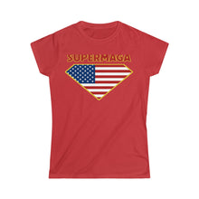 Load image into Gallery viewer, SuperMAGA (Superman) - Women&#39;s T-Shirt

