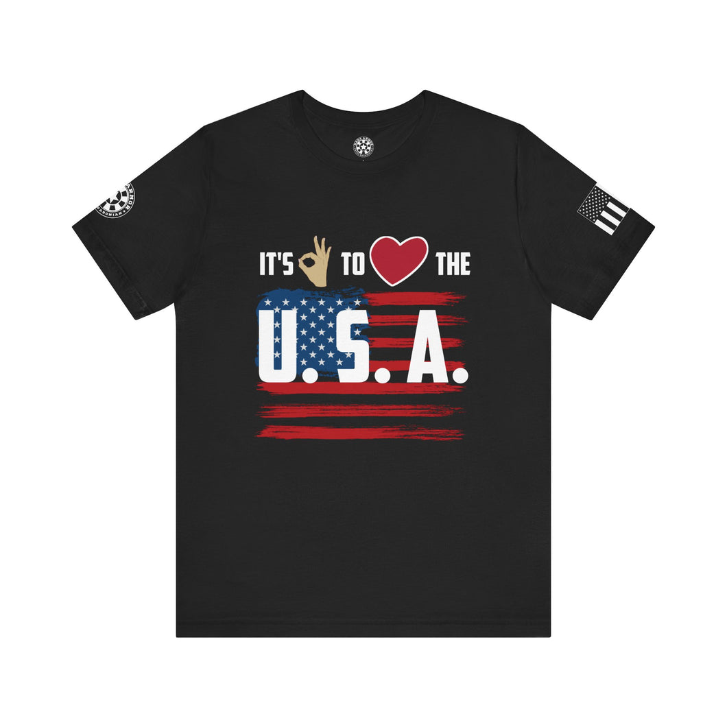 It's OK to ❤ the U.S.A. - T-Shirt