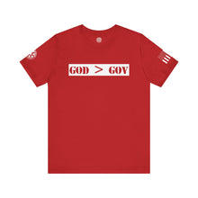 Load image into Gallery viewer, GOD &gt; GOV - God&#39;s Got My 6 - T-Shirt
