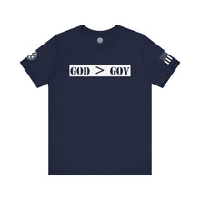 Load image into Gallery viewer, GOD &gt; GOV - God&#39;s Got My 6 - T-Shirt
